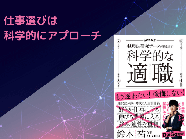 仕事の選び方 科学的な適職 7つの幸福を基準にして選ぶ 令和働き方改革 仕事の選び方 科学的な適職 7つの幸福を基準にして選ぶ 令和働き方改革